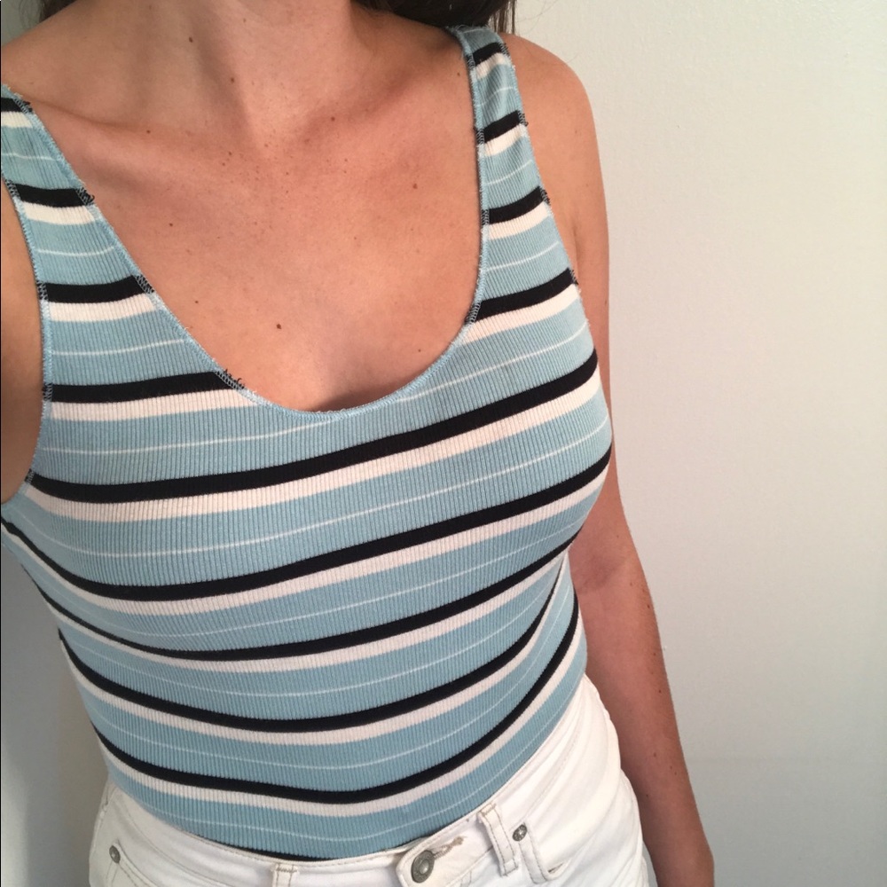 Free people striped body suit - Picture 3 of 6
